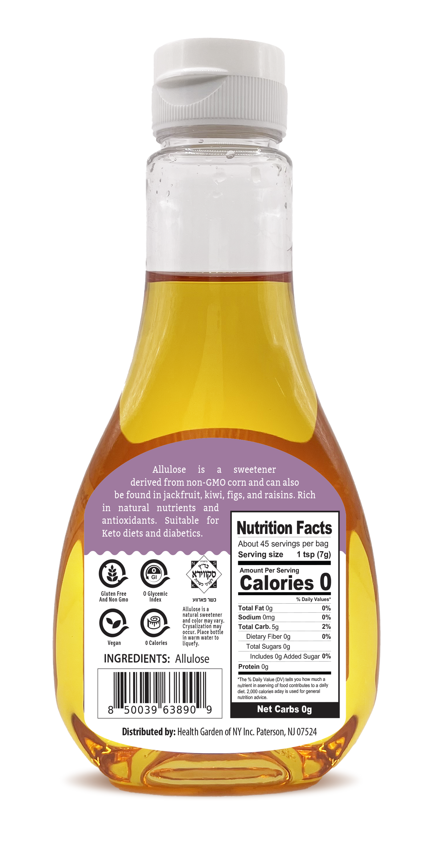 Allulose Syrup 11.5 oz.