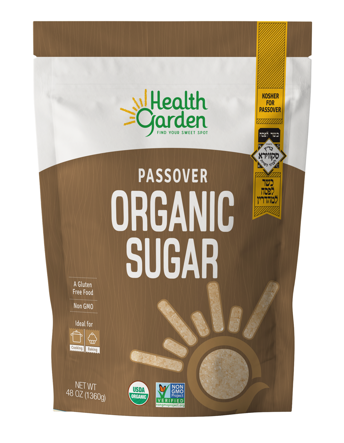 KFP Health Garden Organic Cane Sugar 3lb