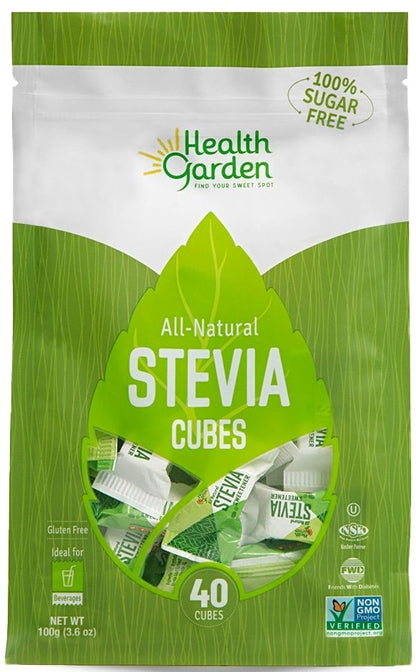 Stevia Erythritol Cubes 40ct bag