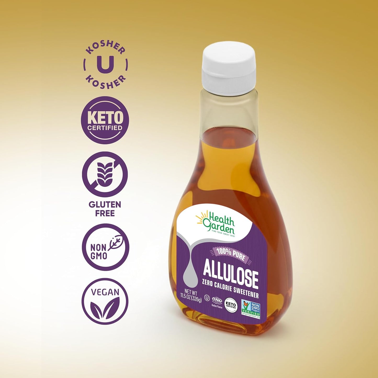 Allulose Syrup 11.5 oz.