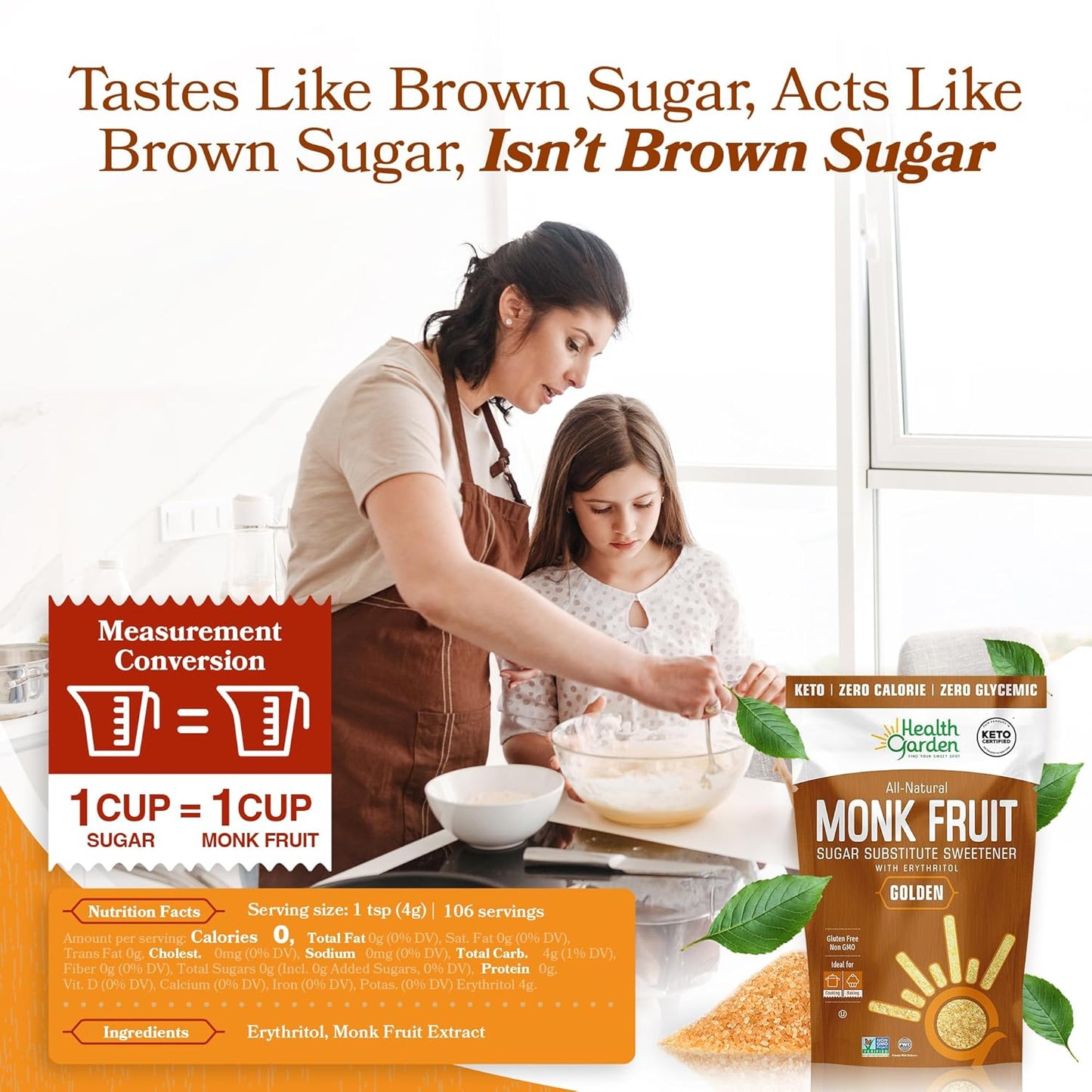 Monk Fruit Golden Sweetener