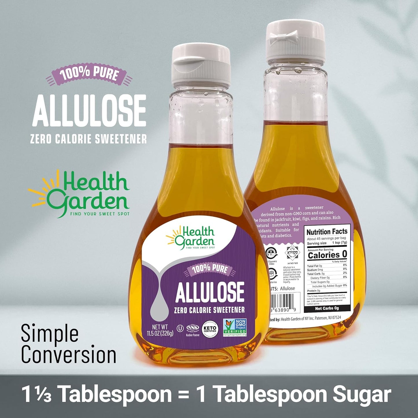 Allulose Syrup 11.5 oz.