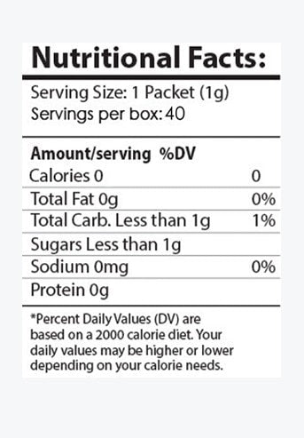Stevia Erythritol Cubes 40ct bag