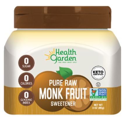 Pure Raw Monk Fruit Sweetener 3 oz (85 g)