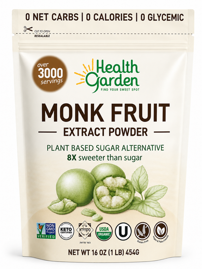 Pure Raw Monk Fruit Sweetener 3 oz (85 g)