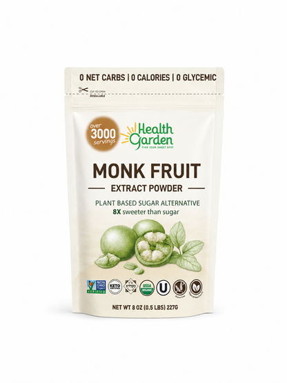 Pure Raw Monk Fruit Sweetener 3 oz (85 g)