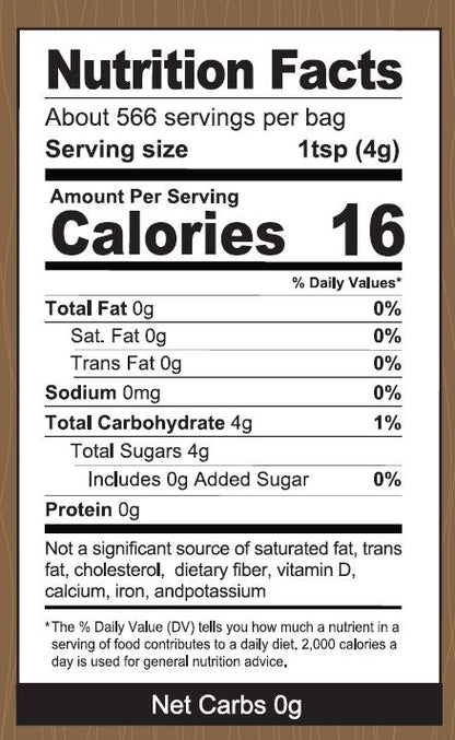KFP Health Garden Organic Cane Sugar 5lb