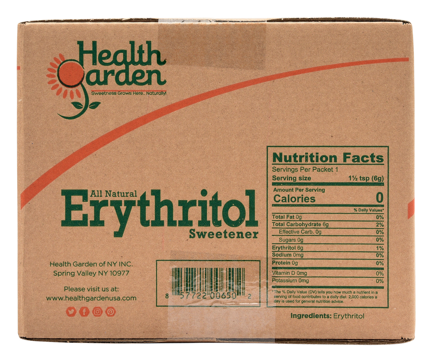 Erythritol 1000ct Packets