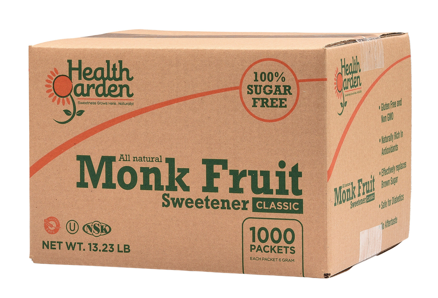 Monk Fruit Classic 1000ct Packets